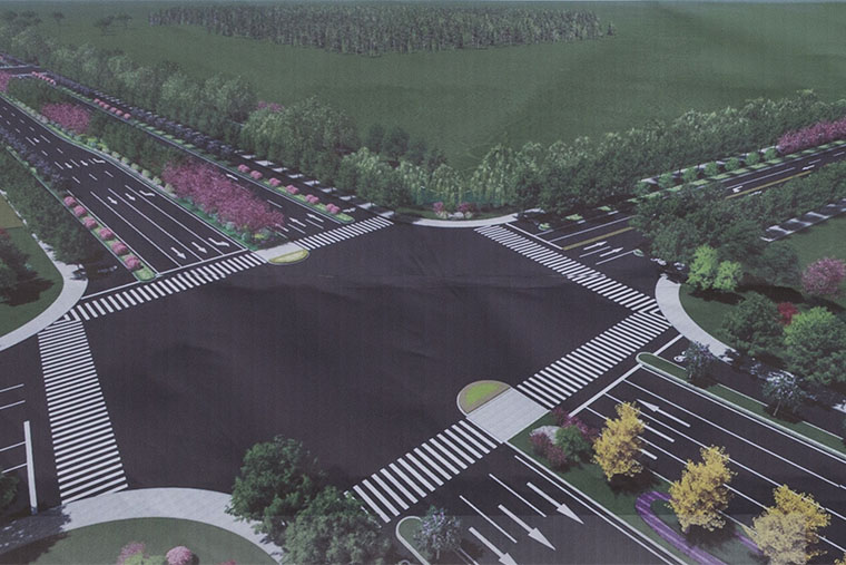 浦南大道（浦南二路至浦南五路）景观工程